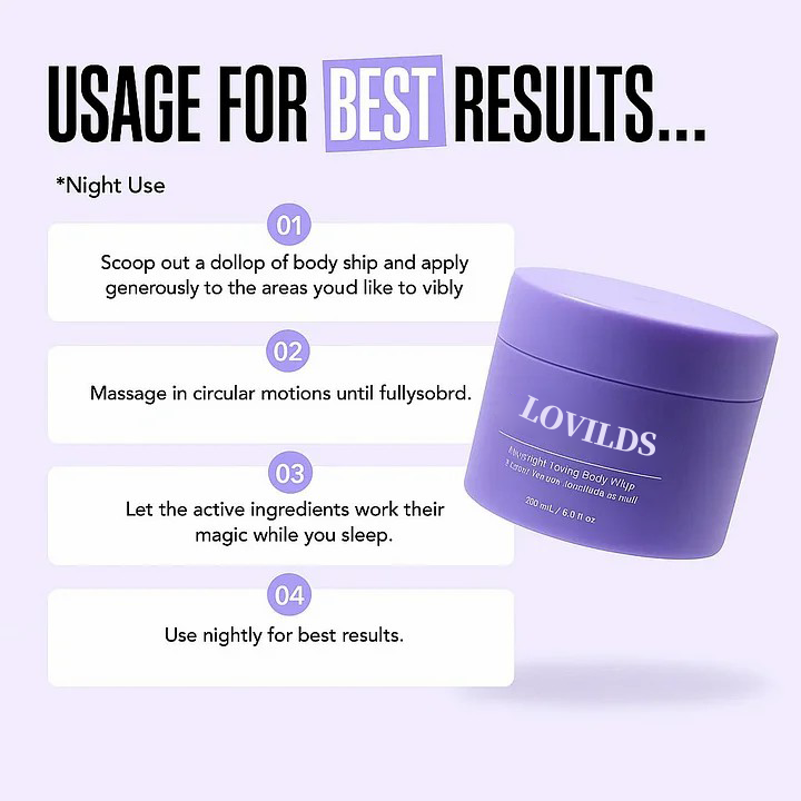 LOVILDS™🔥Special Price Only Today!!!🏆️ Clinically Proven Overnight Toning Whip
